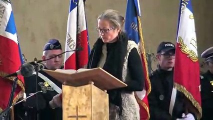 Messe à St Eusèbe Auxerre en l'honneur de St Martin patron des policiers