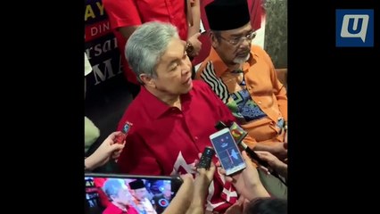 Zahid serah tugas Presiden kepada Mohamad Hasan