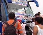 Conductor de una tricimoto murió luego de ser impactado por un bus en la provincia del Guayas