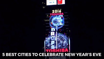 Five Best Cities For New Years Eve