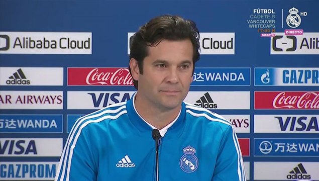 Solari: Las especulaciones son normales en el Madrid, los rumores no me inquietan