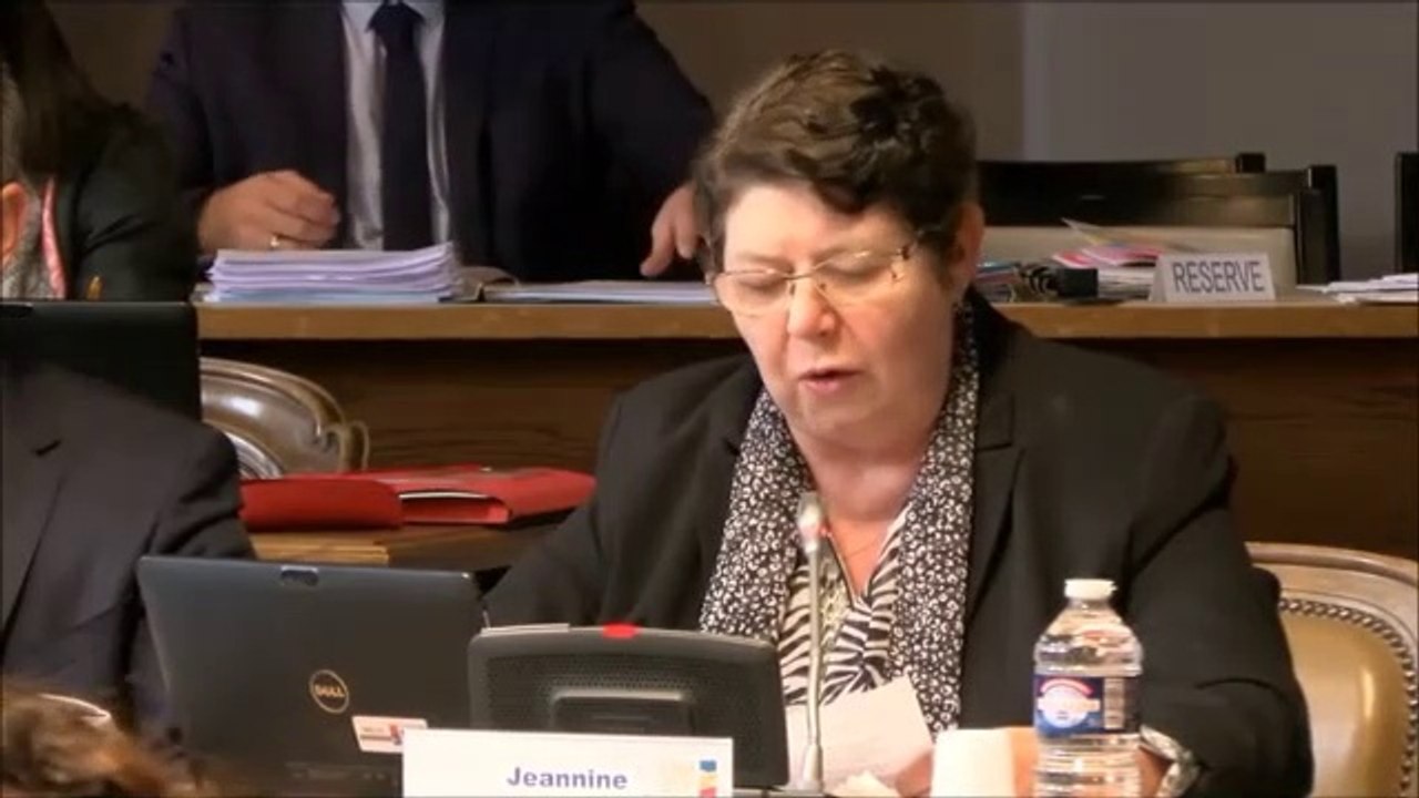 Jeannine TISSERANDOT.  Budget Primitif 2019 Action sociale.  17 décembre 2018