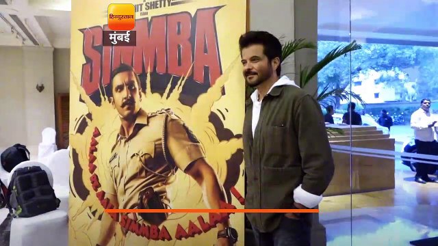 अनिल कपूर सोमवार को मुंबई के, जे डब्ल्यू मैरियट जुहू में नज़र आए