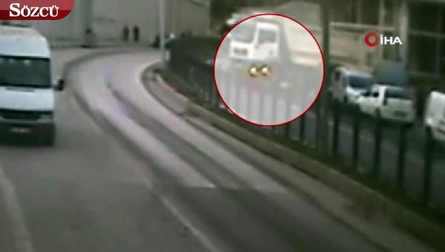 Rize’de anne ve kızının hayatını kaybettiği korkunç kaza kamerada