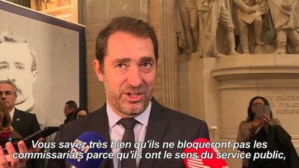 Policiers: Castaner ne croit pas à un blocage des commissariats