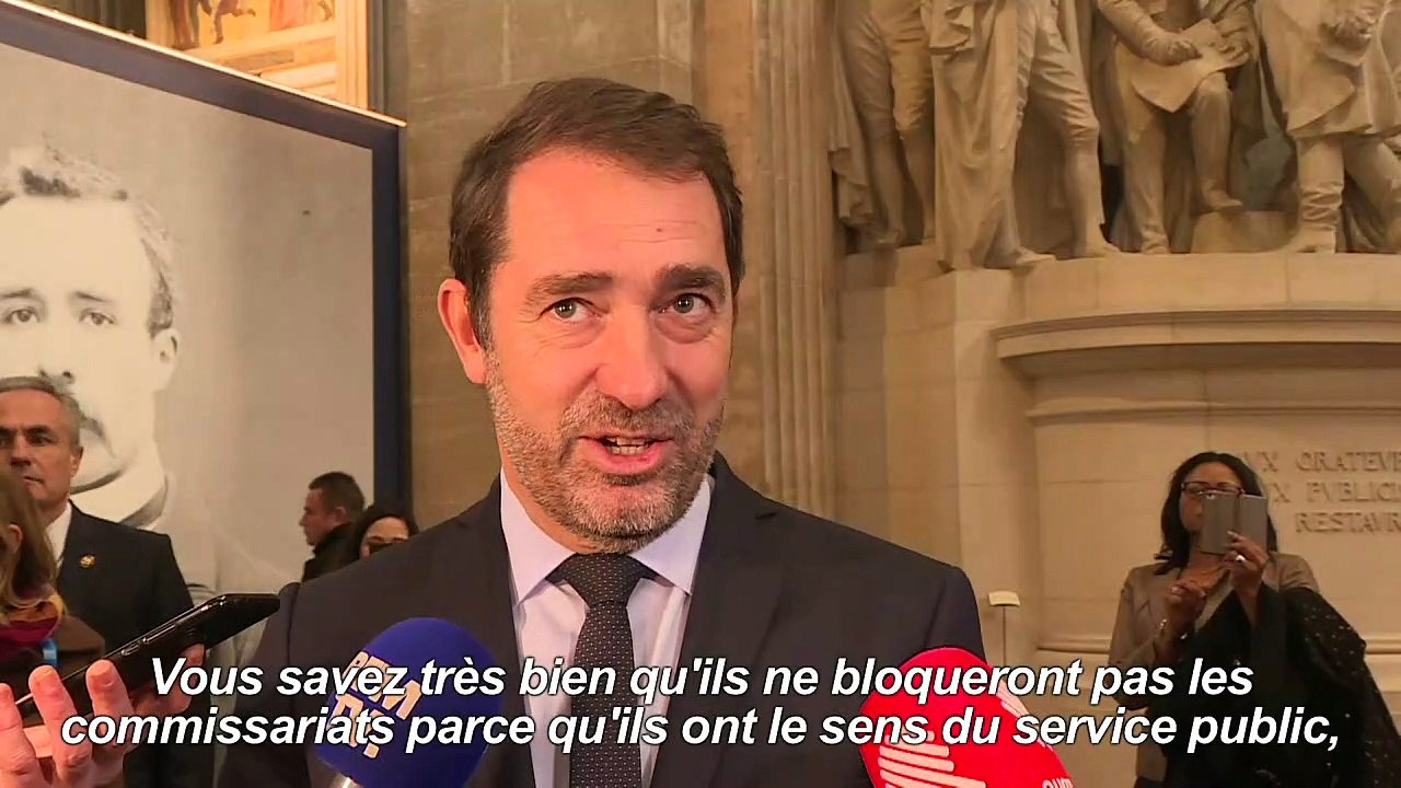 Policiers: Castaner ne croit pas à un blocage des commissariats