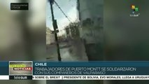 Portuarios en Chile paran en apoyo a huelguistas de Valparaíso