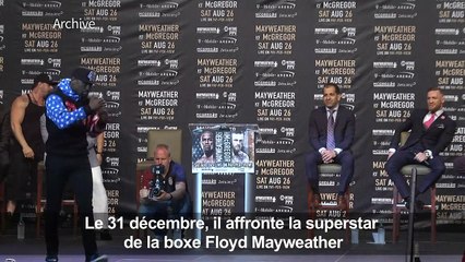 Boxe: Nasukawa se prépare avant son combat face à Mayweather