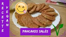 Recette 13 - Pancakes salés Vegan (rapide, facile et petit budget)