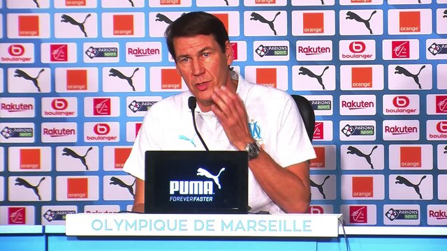OM-RCSA : Garcia les joueurs travaillent bien depuis le début de saison