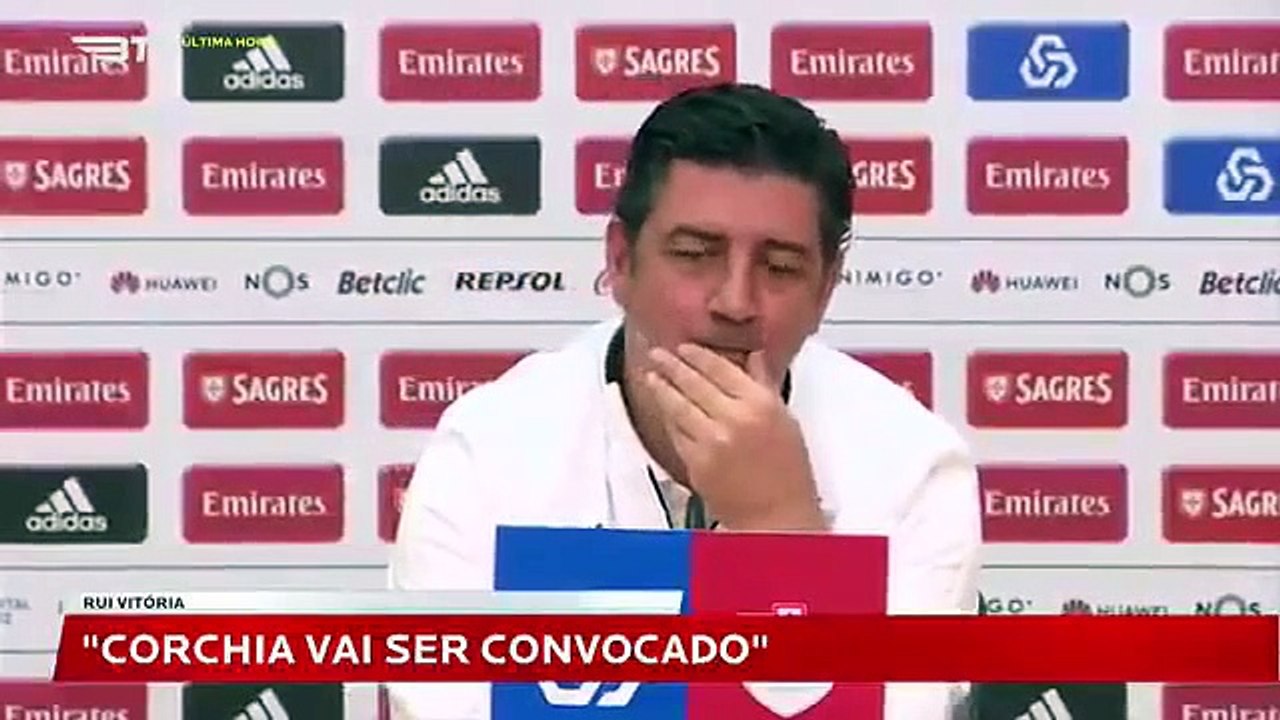 VÍDEO: A surreal pergunta de um jornalista a Rui Vitória