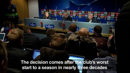 Manchester United lose patience and sack Mourinho
