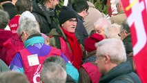 A Paris, des retraités manifestent pour leur pouvoir d'achat