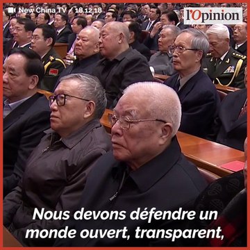 «La Chine ne recherchera jamais l’hégémonie mondiale», promet Xi Jinping