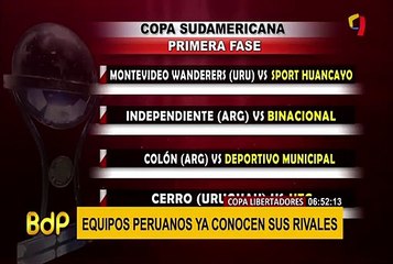 Copa Sudamericana 2019: así quedaron conformadas las llaves de la primera fase