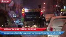 Beklenen kar yağışı Balkanlar’dan geldi