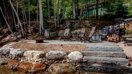 How to incorporate rock into your next cottage project