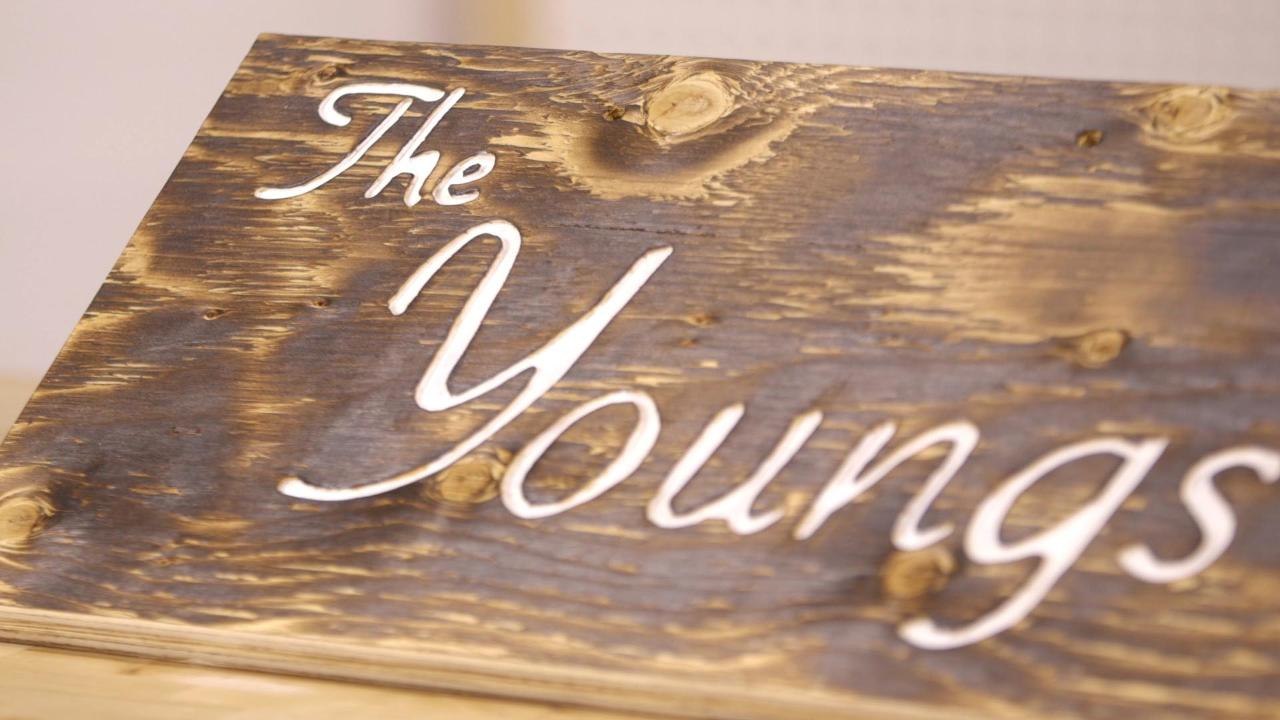All that your special place at the lake is missing is a DIY cottage sign