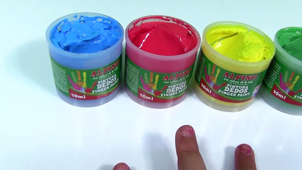 Parmak Boyası İle Rengarenk Eller / El Boyama Oyunu