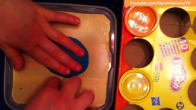 Play Doh Oyun Hamuru ile Nazar Boncuğu Yapımı (Amulet)