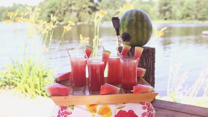 Spike your summer favourite treat to create this watermelon keg
