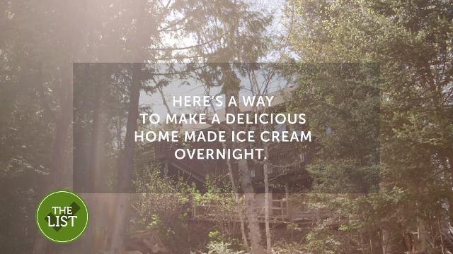 Make delicious homemade ice cream with a Mason jar