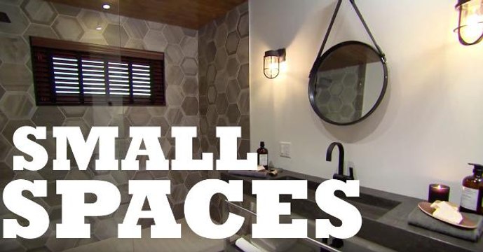 How to make a big statement with a small space