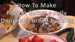 How To Make Peanut Butter and Jelly Doughnut Bread Pudding