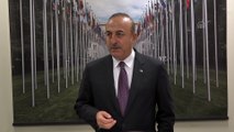 Çavuşoğlu: 'Suriye anayasa komisyonu kurulması ile ilgili esasen önemli katkılar sağladık' - CENEVRE