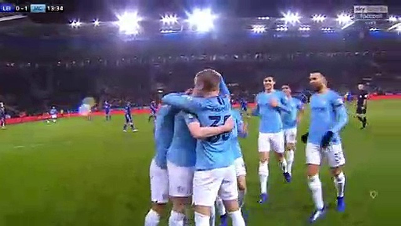 Kevin De Bruyne Goal HD - Leicester City 0 - 1 Manchester City - 18.12.2018 (Full Replay)