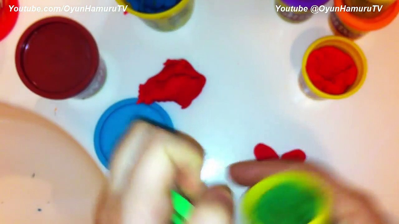 Play Doh Oyun Hamuru ile Kelebek Yapımı (Butterfly)