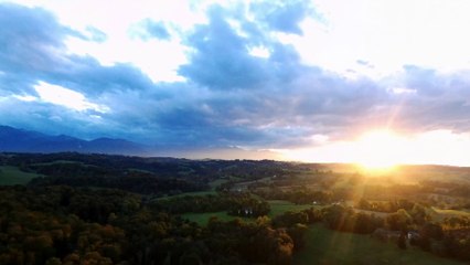 soleil et nuages
