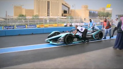 كواليس تذاع لأول مرة من الحدث التاريخي فورمولا إي.. الطريق إلى الدرعية