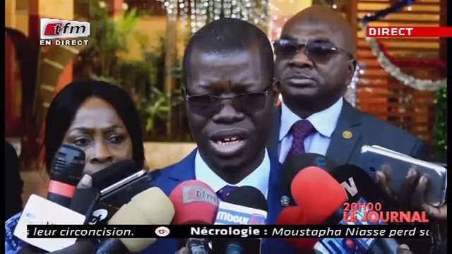 REPLAY - JT Français 20h - Pr : CHEIKH TIDIANE DIAHO - 18 Décembre 2018