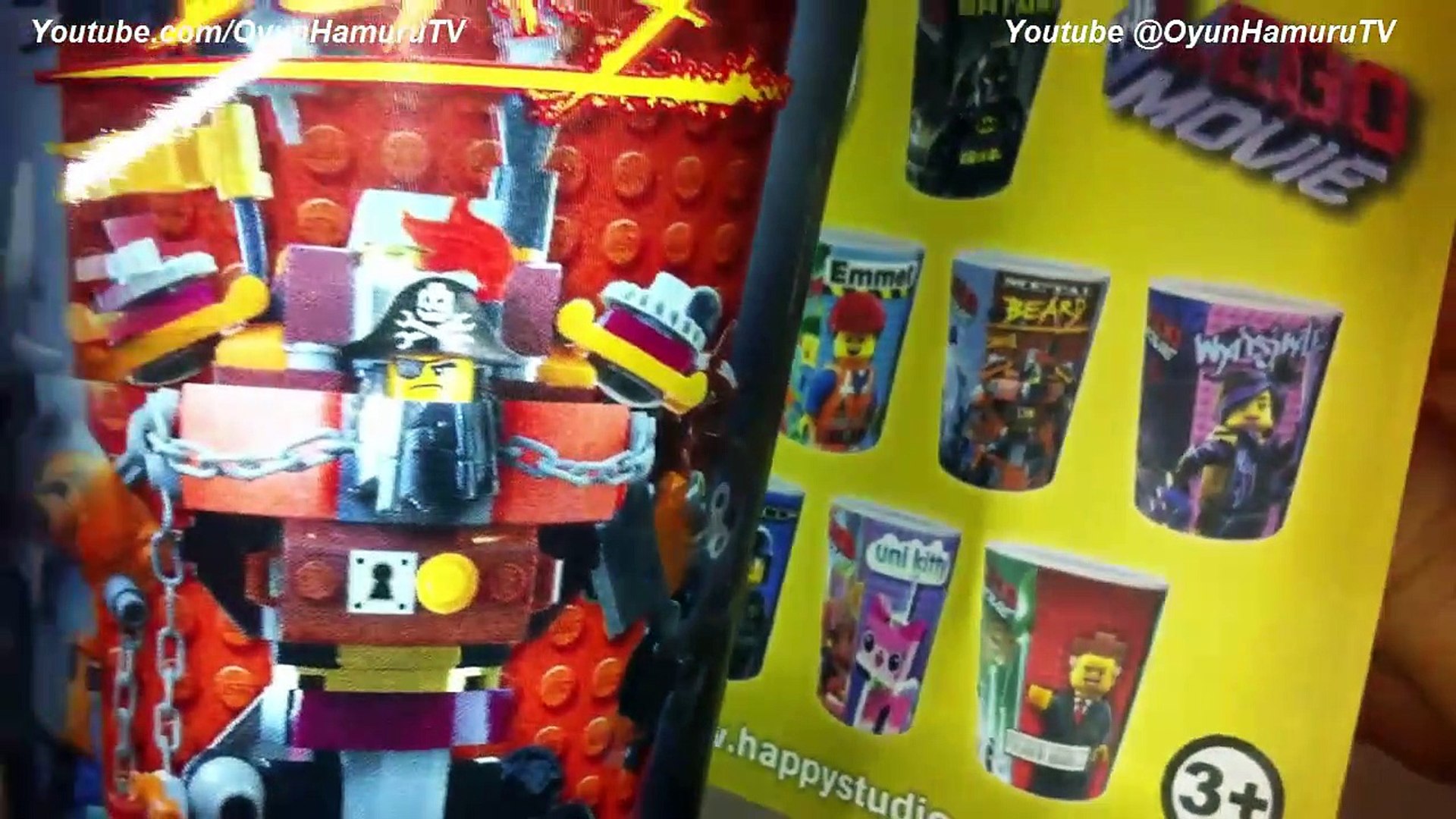 The Lego Movie Action Cup Metal Beard | McDonald's Happy Meal Oyuncaklar -  Dailymotion Video