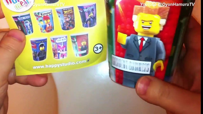 McDonalds Happy Meal Toy Lego Movie President Lord Business Cup #8 Holographic 