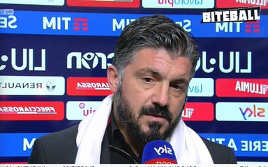 GATTUSO INTERVISTA BOLOGNA MILAN 0 - 0 POST PARTITA