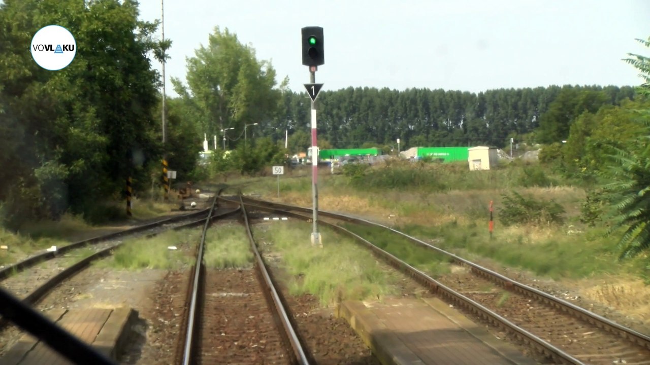 UNIKÁTNY VLAKOVÝ VIDEOPROJEKT: Z Komárna do Bratislavy