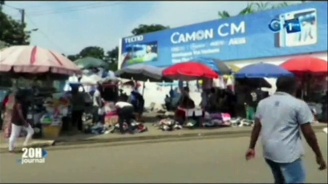 RTG - Opération de déguerpissent des commerçants à l’ancienne gare routière de Libreville - Le Maire en charge des affaires économiques rassure les commerçants quant à l’aménagement d’un nouveau site devant les accueillir