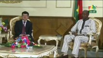 RTB - Le Premier Ministre reçoit les ambassadeurs de Chine, d’Egypte et des Etats-Unis pour faire le point de la coopération entre leurs pays et le Burkina