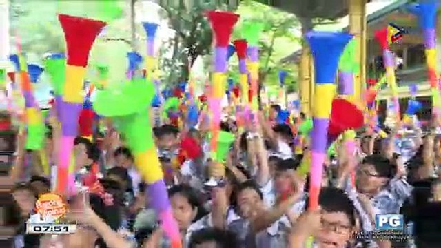 HEALTH IS WEALTH: Oplan Iwas Paputok school launch