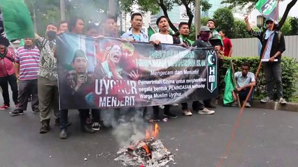 Endonezya'da Çin protestosu - CAKARTA