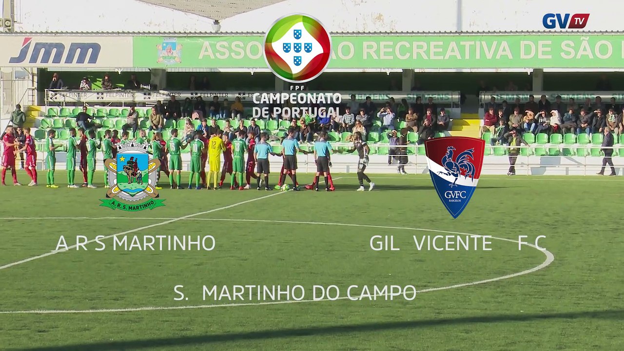 CP 14J S. Martinho 4-2 Gil Vicente 2018/2019