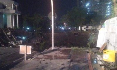 BMKG: Fenomena Jalan Raya Gubeng Ambles Bukan Karena Gempa