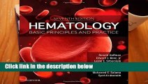 Review  Hematology: Basic Principles and Practice, 7e - Ronald Hoffman MD