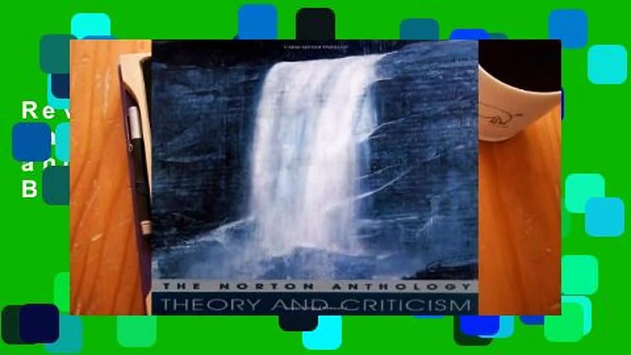 Review  The Norton Anthology of Theory and Criticism - Vincent B Leitch