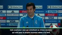 Real Madrid - Solari pas inquiet au sujet de la rumeur Mourinho