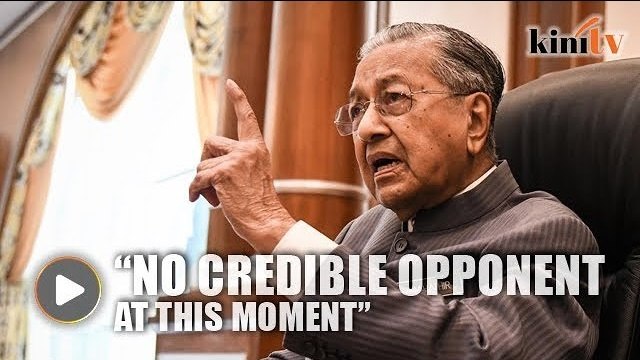 Dr Mahathir: I don't like 2/3 majority, I want a strong opposition