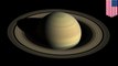 Saturn is losing its rings at 