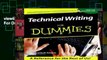 viewEbooks & AudioEbooks Technical Writing For Dummies free of charge